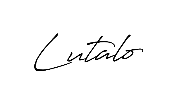 Antro_Vectra_Bolder is a professional signature style that is perfect for those who want to add a touch of class to their signature. It is also a great choice for those who want to make their signature more unique. Get Lutalo name to fancy signature for free. Lutalo signature style 7 images and pictures png
