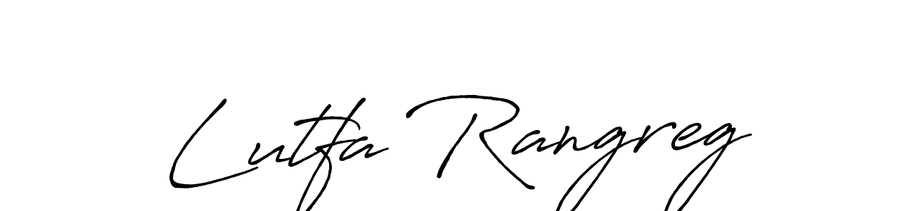 See photos of Lutfa Rangreg official signature by Spectra . Check more albums & portfolios. Read reviews & check more about Antro_Vectra_Bolder font. Lutfa Rangreg signature style 7 images and pictures png