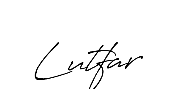 Also we have Lutfar name is the best signature style. Create professional handwritten signature collection using Antro_Vectra_Bolder autograph style. Lutfar signature style 7 images and pictures png