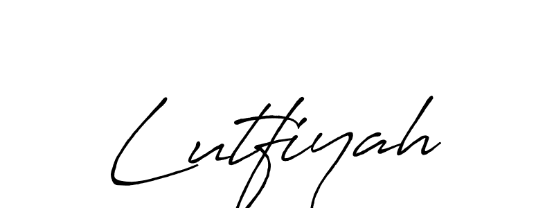 You can use this online signature creator to create a handwritten signature for the name Lutfiyah. This is the best online autograph maker. Lutfiyah signature style 7 images and pictures png