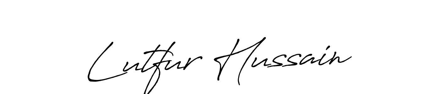 Make a beautiful signature design for name Lutfur Hussain. Use this online signature maker to create a handwritten signature for free. Lutfur Hussain signature style 7 images and pictures png