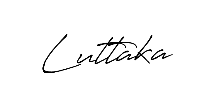 Also You can easily find your signature by using the search form. We will create Luttaka name handwritten signature images for you free of cost using Antro_Vectra_Bolder sign style. Luttaka signature style 7 images and pictures png