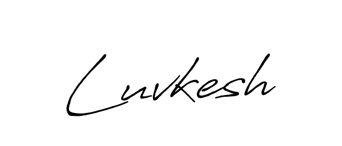 Create a beautiful signature design for name Luvkesh. With this signature (Antro_Vectra_Bolder) fonts, you can make a handwritten signature for free. Luvkesh signature style 7 images and pictures png