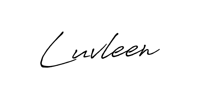 The best way (Antro_Vectra_Bolder) to make a short signature is to pick only two or three words in your name. The name Luvleen include a total of six letters. For converting this name. Luvleen signature style 7 images and pictures png