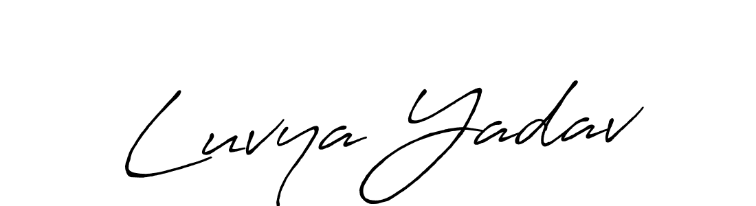 Best and Professional Signature Style for Luvya Yadav. Antro_Vectra_Bolder Best Signature Style Collection. Luvya Yadav signature style 7 images and pictures png