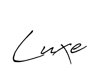 You should practise on your own different ways (Antro_Vectra_Bolder) to write your name (Luxe) in signature. don't let someone else do it for you. Luxe signature style 7 images and pictures png