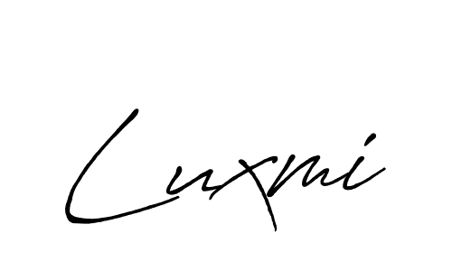 Make a beautiful signature design for name Luxmi. With this signature (Antro_Vectra_Bolder) style, you can create a handwritten signature for free. Luxmi signature style 7 images and pictures png