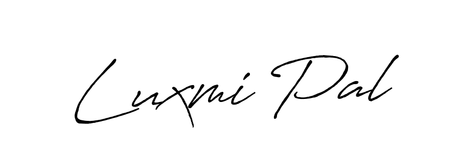 Use a signature maker to create a handwritten signature online. With this signature software, you can design (Antro_Vectra_Bolder) your own signature for name Luxmi Pal. Luxmi Pal signature style 7 images and pictures png