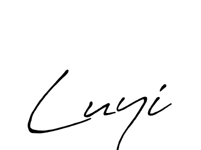 Make a beautiful signature design for name Luyi. Use this online signature maker to create a handwritten signature for free. Luyi signature style 7 images and pictures png