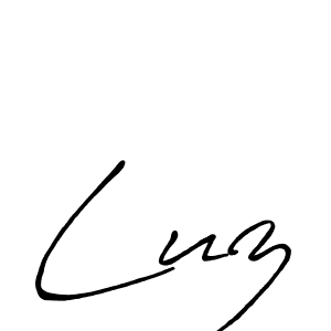 How to make Luz signature? Antro_Vectra_Bolder is a professional autograph style. Create handwritten signature for Luz name. Luz signature style 7 images and pictures png