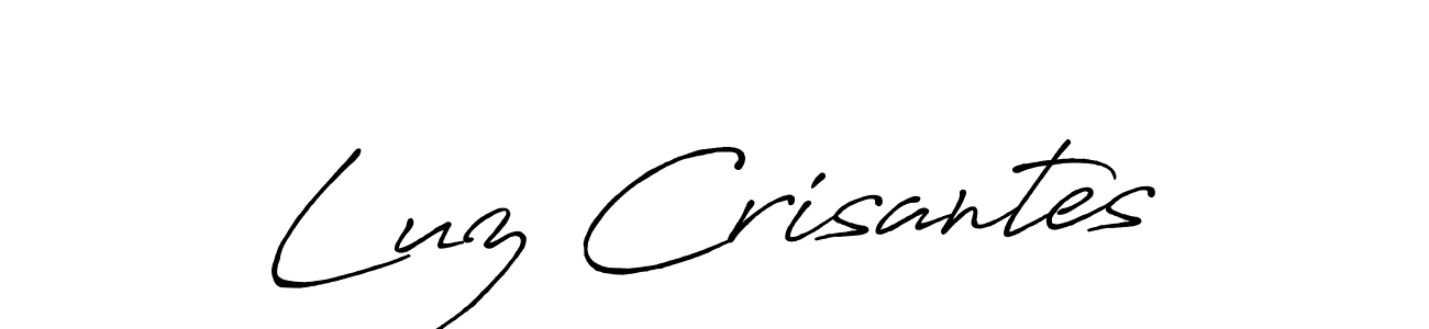 Similarly Antro_Vectra_Bolder is the best handwritten signature design. Signature creator online .You can use it as an online autograph creator for name Luz Crisantes. Luz Crisantes signature style 7 images and pictures png