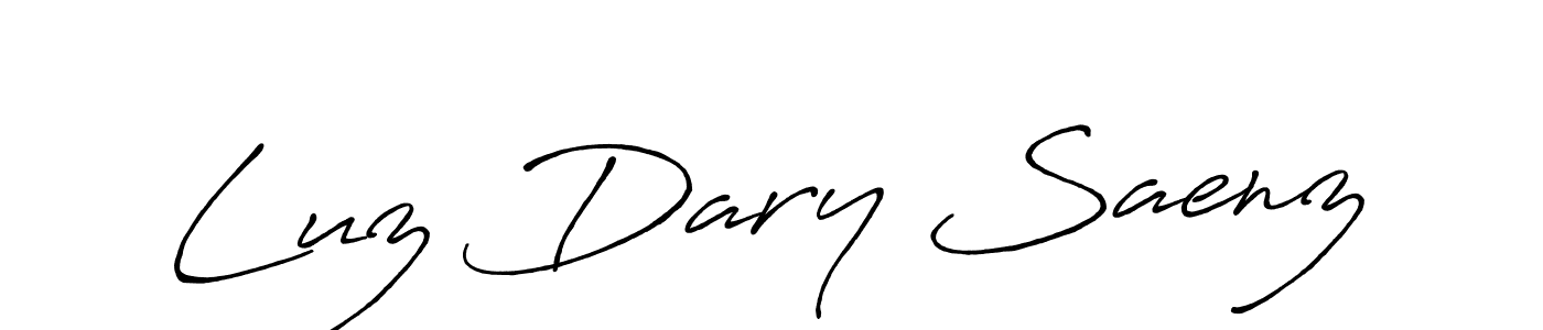 Here are the top 10 professional signature styles for the name Luz Dary Saenz. These are the best autograph styles you can use for your name. Luz Dary Saenz signature style 7 images and pictures png