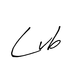 Make a beautiful signature design for name Lvb. With this signature (Antro_Vectra_Bolder) style, you can create a handwritten signature for free. Lvb signature style 7 images and pictures png