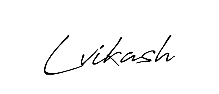 Also we have Lvikash name is the best signature style. Create professional handwritten signature collection using Antro_Vectra_Bolder autograph style. Lvikash signature style 7 images and pictures png