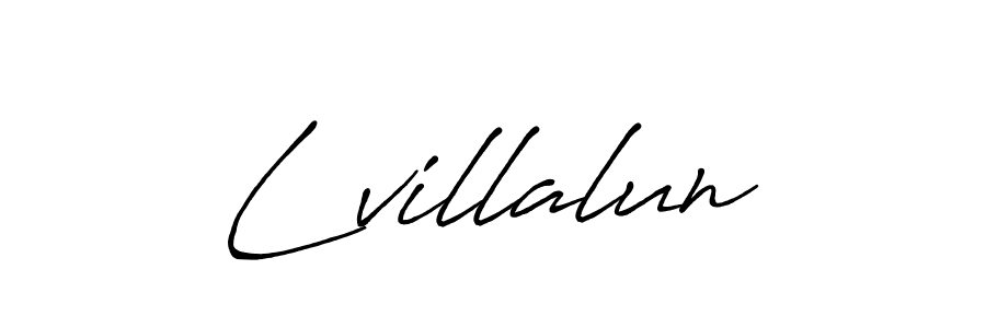 Make a short Lvillalun signature style. Manage your documents anywhere anytime using Antro_Vectra_Bolder. Create and add eSignatures, submit forms, share and send files easily. Lvillalun signature style 7 images and pictures png