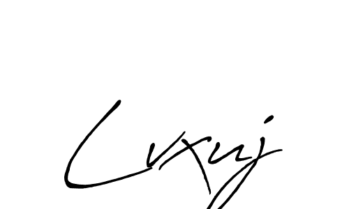 Also we have Lvxuj name is the best signature style. Create professional handwritten signature collection using Antro_Vectra_Bolder autograph style. Lvxuj signature style 7 images and pictures png