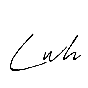 if you are searching for the best signature style for your name Lwh. so please give up your signature search. here we have designed multiple signature styles  using Antro_Vectra_Bolder. Lwh signature style 7 images and pictures png