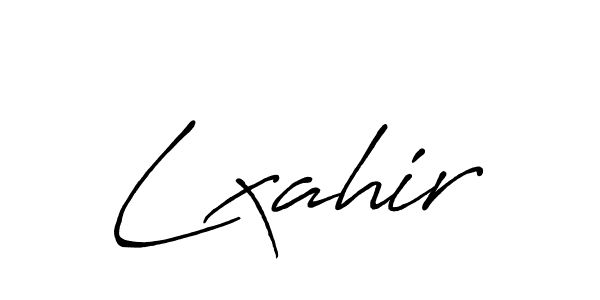 How to Draw Lxahir signature style? Antro_Vectra_Bolder is a latest design signature styles for name Lxahir. Lxahir signature style 7 images and pictures png