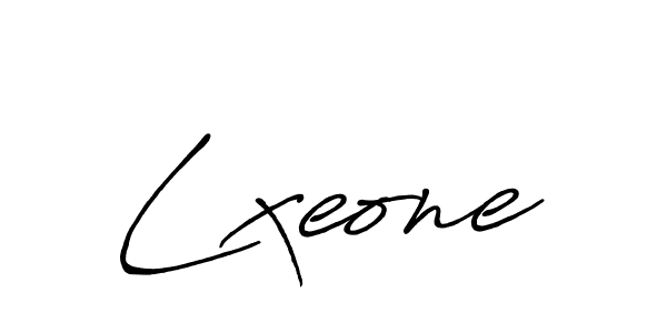 Design your own signature with our free online signature maker. With this signature software, you can create a handwritten (Antro_Vectra_Bolder) signature for name Lxeone. Lxeone signature style 7 images and pictures png