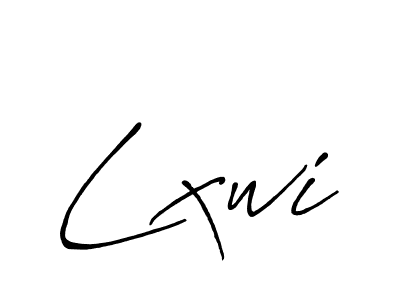 The best way (Antro_Vectra_Bolder) to make a short signature is to pick only two or three words in your name. The name Lxwi include a total of six letters. For converting this name. Lxwi signature style 7 images and pictures png