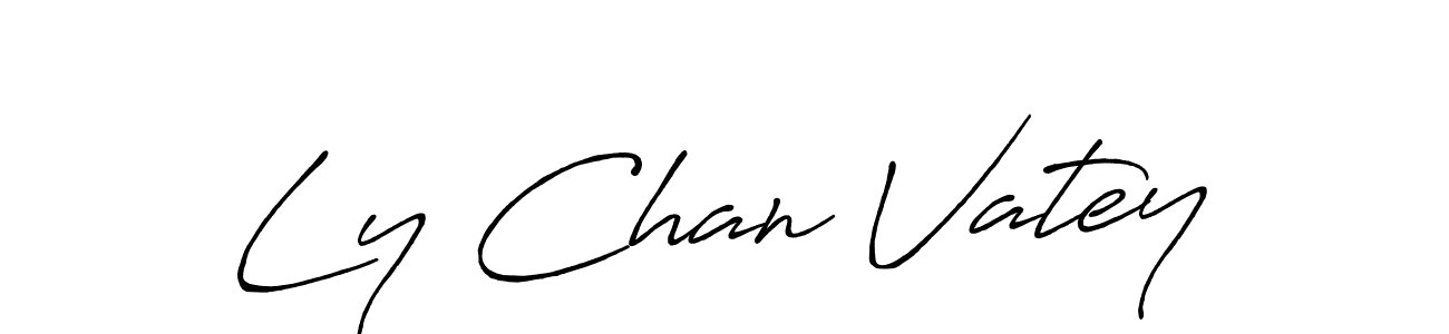 Use a signature maker to create a handwritten signature online. With this signature software, you can design (Antro_Vectra_Bolder) your own signature for name Ly Chan Vatey. Ly Chan Vatey signature style 7 images and pictures png