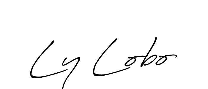 Antro_Vectra_Bolder is a professional signature style that is perfect for those who want to add a touch of class to their signature. It is also a great choice for those who want to make their signature more unique. Get Ly Lobo name to fancy signature for free. Ly Lobo signature style 7 images and pictures png