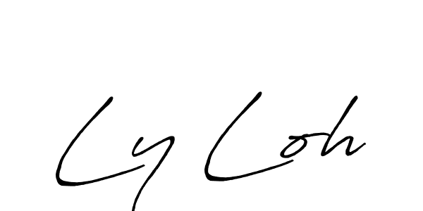 You can use this online signature creator to create a handwritten signature for the name Ly Loh. This is the best online autograph maker. Ly Loh signature style 7 images and pictures png