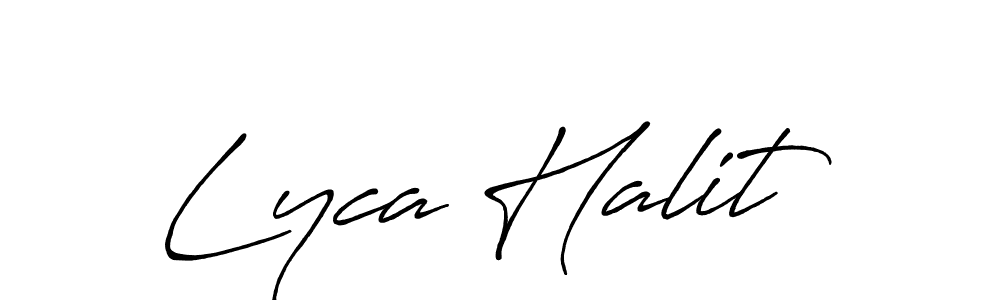 Make a short Lyca Halit signature style. Manage your documents anywhere anytime using Antro_Vectra_Bolder. Create and add eSignatures, submit forms, share and send files easily. Lyca Halit signature style 7 images and pictures png