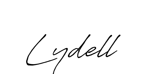 if you are searching for the best signature style for your name Lydell. so please give up your signature search. here we have designed multiple signature styles  using Antro_Vectra_Bolder. Lydell signature style 7 images and pictures png