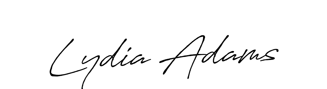 Similarly Antro_Vectra_Bolder is the best handwritten signature design. Signature creator online .You can use it as an online autograph creator for name Lydia Adams. Lydia Adams signature style 7 images and pictures png