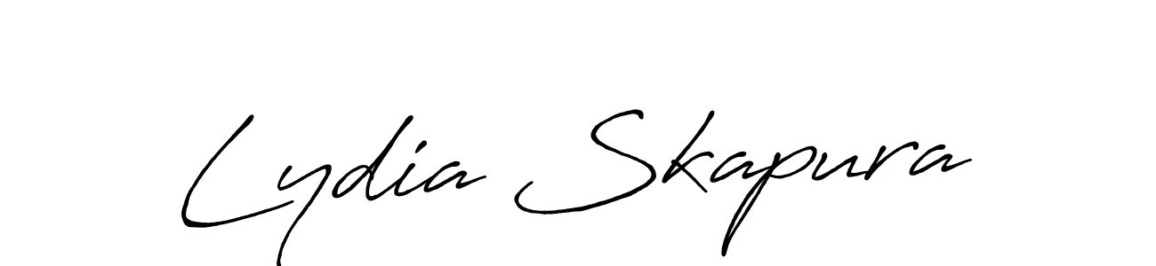 Make a beautiful signature design for name Lydia Skapura. Use this online signature maker to create a handwritten signature for free. Lydia Skapura signature style 7 images and pictures png