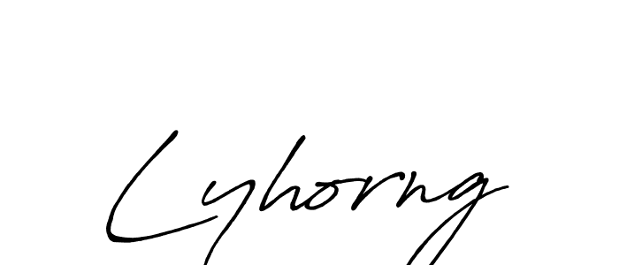 if you are searching for the best signature style for your name Lyhorng. so please give up your signature search. here we have designed multiple signature styles  using Antro_Vectra_Bolder. Lyhorng signature style 7 images and pictures png