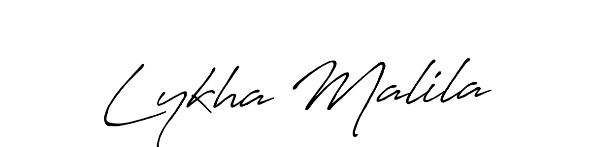 Make a beautiful signature design for name Lykha Malila. Use this online signature maker to create a handwritten signature for free. Lykha Malila signature style 7 images and pictures png