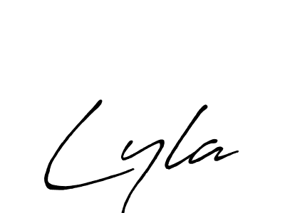 Also You can easily find your signature by using the search form. We will create Lyla name handwritten signature images for you free of cost using Antro_Vectra_Bolder sign style. Lyla signature style 7 images and pictures png