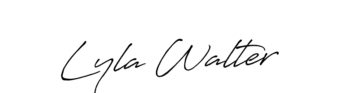 The best way (Antro_Vectra_Bolder) to make a short signature is to pick only two or three words in your name. The name Lyla Walter include a total of six letters. For converting this name. Lyla Walter signature style 7 images and pictures png