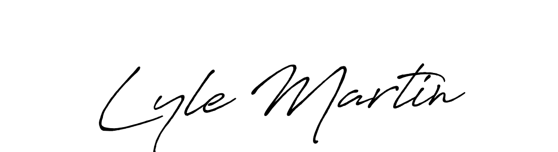 Antro_Vectra_Bolder is a professional signature style that is perfect for those who want to add a touch of class to their signature. It is also a great choice for those who want to make their signature more unique. Get Lyle Martin name to fancy signature for free. Lyle Martin signature style 7 images and pictures png