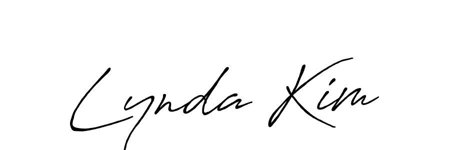 Also we have Lynda Kim name is the best signature style. Create professional handwritten signature collection using Antro_Vectra_Bolder autograph style. Lynda Kim signature style 7 images and pictures png