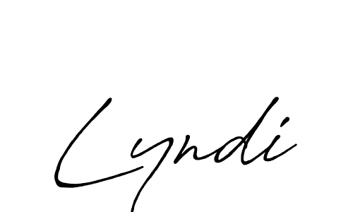 Use a signature maker to create a handwritten signature online. With this signature software, you can design (Antro_Vectra_Bolder) your own signature for name Lyndi. Lyndi signature style 7 images and pictures png