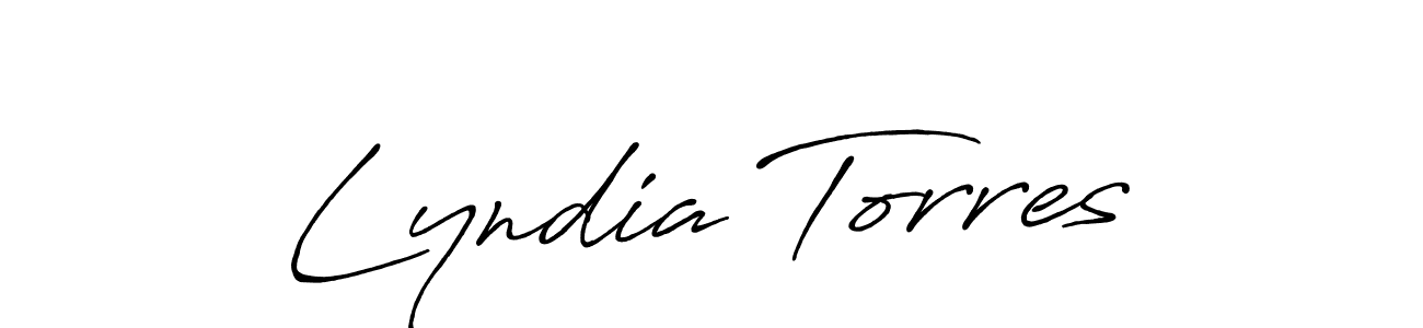 Also we have Lyndia Torres name is the best signature style. Create professional handwritten signature collection using Antro_Vectra_Bolder autograph style. Lyndia Torres signature style 7 images and pictures png