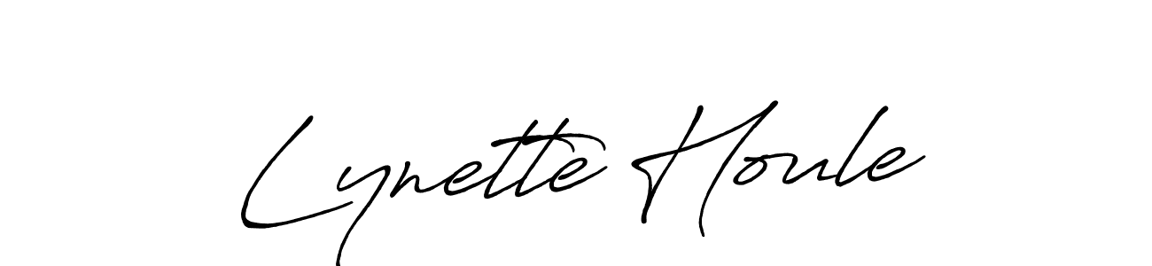 Also we have Lynette Houle name is the best signature style. Create professional handwritten signature collection using Antro_Vectra_Bolder autograph style. Lynette Houle signature style 7 images and pictures png