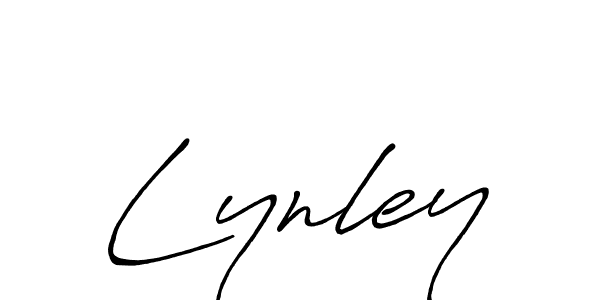 Use a signature maker to create a handwritten signature online. With this signature software, you can design (Antro_Vectra_Bolder) your own signature for name Lynley. Lynley signature style 7 images and pictures png