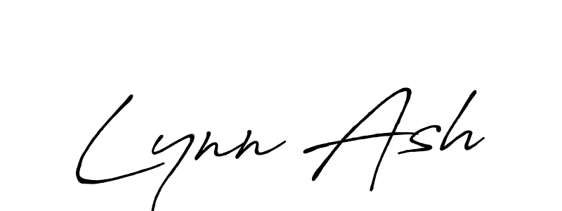 Similarly Antro_Vectra_Bolder is the best handwritten signature design. Signature creator online .You can use it as an online autograph creator for name Lynn Ash. Lynn Ash signature style 7 images and pictures png