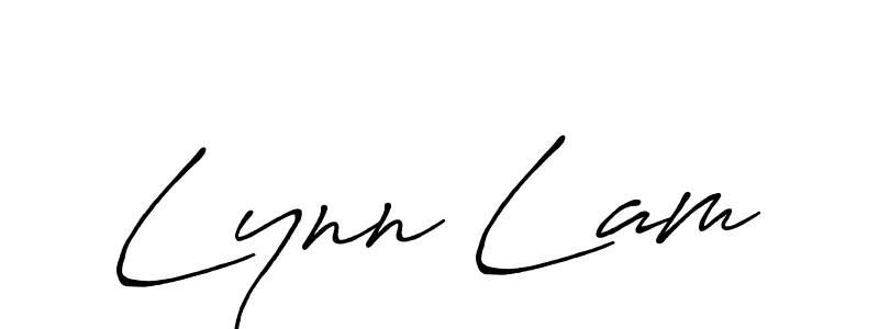 Design your own signature with our free online signature maker. With this signature software, you can create a handwritten (Antro_Vectra_Bolder) signature for name Lynn Lam. Lynn Lam signature style 7 images and pictures png