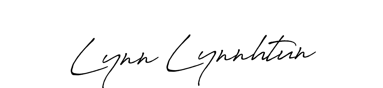 You should practise on your own different ways (Antro_Vectra_Bolder) to write your name (Lynn Lynnhtun) in signature. don't let someone else do it for you. Lynn Lynnhtun signature style 7 images and pictures png