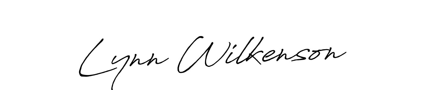 Design your own signature with our free online signature maker. With this signature software, you can create a handwritten (Antro_Vectra_Bolder) signature for name Lynn Wilkenson. Lynn Wilkenson signature style 7 images and pictures png