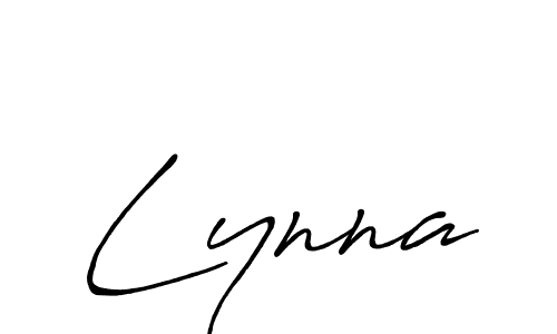Make a beautiful signature design for name Lynna. With this signature (Antro_Vectra_Bolder) style, you can create a handwritten signature for free. Lynna signature style 7 images and pictures png