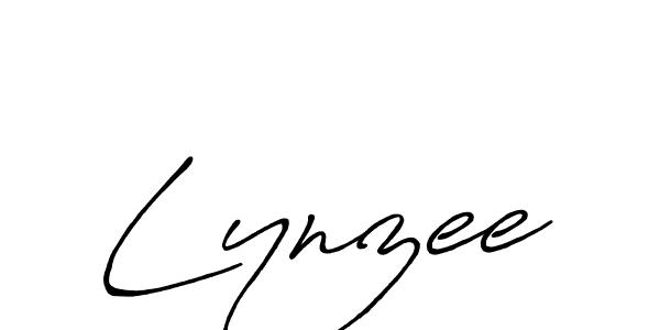 Design your own signature with our free online signature maker. With this signature software, you can create a handwritten (Antro_Vectra_Bolder) signature for name Lynzee. Lynzee signature style 7 images and pictures png