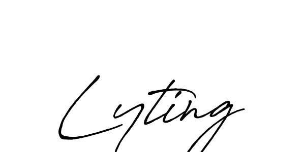 Once you've used our free online signature maker to create your best signature Antro_Vectra_Bolder style, it's time to enjoy all of the benefits that Lyting name signing documents. Lyting signature style 7 images and pictures png