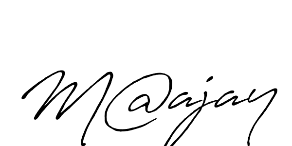 You can use this online signature creator to create a handwritten signature for the name M@ajay. This is the best online autograph maker. M@ajay signature style 7 images and pictures png