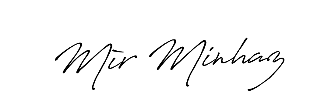 How to Draw Mìr Minhaz signature style? Antro_Vectra_Bolder is a latest design signature styles for name Mìr Minhaz. Mìr Minhaz signature style 7 images and pictures png